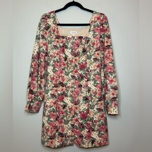 Lana Floral Print Button Down Dress Size M *NWT*